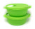 Tupperware CRYSTALWAVE Microwave Lunch Bowl SET 2.5 cups New Lime Green