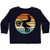inktastic Dirt Biking Motocross Retro Toddler Long Sleeve T-Shirt 4T Black 37a87