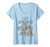 Womens Nintendo Donkey Kong Go Bananas Vintage V-Neck T-Shirt