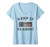 Womens Nintendo NES Controller Keep It Classic V-Neck T-Shirt