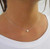 Handmade Dainty Sterling Silver Heart Necklace