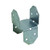 Simpson Strong Tie RTB22 20-Gauge 2x2 Rigid Tie Bracket 25-per Box