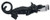 Alchemy Gothic Cat Sith Hair Slide