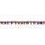 Five Nights at Freddy's Happy Birthday Banner (1ct)