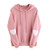 Women s Casual Color Block Hoodies Tops Long Sleeve Drawstring Pullover Sweatshirts with Pocket