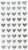 Sticko E5200810 Colorful Heart Stickers