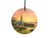 Trend Setters Thomas Kinkade - Sunrise Chapel - Starfire Prints Hanging Glass - Ideal Decoration for Gifting and Collecting
