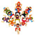 globalqi Wooden Stacking Games Balancing Blocks Games Toddler Educational Toys Hercules Acrobatic Troupe Interlock Toys for 3 4 5 6 Years Old Kids Infants Adults