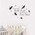 gauan Wall Art Decor Decals Removable Mural All You Need is Faith Trust and A Little Bit of Pixie Dust for Nursery Kids Room Boys Room