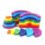 wuxiaobo Wooden Educational Toys for Toddlers Wooden Shape Color Sorting Preschool Stacking Blocks Toddler Puzzles Toys Birthday Gifts for Age 1 2 3 4 Boys and Girls