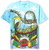 Liquid Blue Men s Grateful Dead-Amusement Park  Tie Dye  Medium
