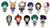 Funimation My Hero Academia 3D Collectible Key Ring Blind Bag