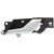 New Door Handle Front or Rear Passenger Right Side Chrome For Chevy RH Hand Fits 96861999