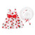 2PCS Summer Clothes Outfit Sets  F_Gotal Baby Toddler Girls Floral Big Bowknot Sundress Print Sleeveless Dress  plus Hat Set