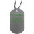 Osborna Arrt Strong Women Society Silver Dog Tag