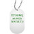 Osborna Arrt Strong Women Society White Dog Tag