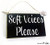 8x6 Soft Voices Please Handmade Wood Sign Massage In Session Therapy Spa Salon Meditation Yoga Pilates Relaxation Please Do Not Disturb Office