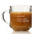 Shh - Almost - Now You May Speak Glass Coffee Mug