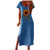 Summer Dresses for Women Maxi Women s Gradient Color Block Short Sleeve V Neck Long Maxi Dress Casual Summer Beach Blue