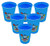 6-Pack Thomas the Tank Engine 12 oz BPA-Free Plastic Reusable Kids Cups, Blue