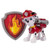 Nickelodeon, Paw Patrol - Action Pack Pup & Badge - Marshall