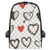 Student Shoulder Backpack Hearts Bookbag Bags for Girls Travel Boys