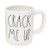 Rae Dunn By Magenta CRACK ME UP Ceramic LL Coffee Tea Mug