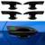 Thenice for 10th Gen Civic ABS Exterior Door Handle Bowl Cover Trims for Honda Civic 2016 2017 2018 2019 2020 2021 -Black