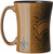 NFL New Orleans Saints Mocha Mug  14-ounce  Tan