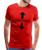 Two-Seater Arrow Funny Flirting Men s Premium T-Shirt  XL  red