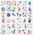 Dream Loom Temporary Tattoos for Kids Birthday Party , Unicorn Party Supplies Party Favors,Removable Tattoos stickers for Girls Boys (Unicorn tattoos,80tattoos)