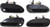 Front and Rear Door Handle Compatible with 1998-2002 Honda Accord Outside Set of 4 Smooth Black Sedan Japan USA Built Passenger and Driver Side