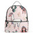 MUOOUM Llama Alpaca Cactus Girl Backpack Casual Daypack School College Travel Bag for Teens Boys Girls