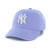 MLB Women s New York Yankees  47 Brand Clean Up Cap  Lavender