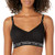 Calvin Klein Women s Plus Size CK One Cotton Lightly Lined Bralette  Black  3X