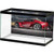 Cars Underwater World Backdrop Modern Red Sports Car on Dramatic Sky Backdrop with Dark Cloudscape Strong Engine Glass Sticker Red Grey Black L24 X H12 Inch