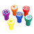 Stamps for Kids, LUCKYBIRD S1118 Best Self Inking Plastic Fun Stamps Set, 6 Count