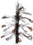 Beistle 50362-BKS 40 Cascade Centerpiece, 18-Inch