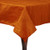 Ultimate Textile Crinkle Taffeta - Delano 50 x 90-Inch Rectangular Tablecloth Fire Orange