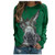 Long Sweaters for Women Lightweight Womens Long Sleeve Tops Leopard Print Hoodie Sweatshirt Casual Color Block Pullover Tops Soft Drawstring Hoodies Green