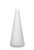 FloraCraft Styrofoam 2 Piece Cone 2.8 Inch x 5.8 Inch White