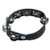 LP150 Cyclops  Steel Jingles  Black  Hand Held Tambourine