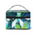 Tropical Flower Makeup Bag Portable Travel Cosmetic Bag Makeup Case Organizer Storage Pouch Bags Box Tropical Flower Makeup Bag Portable Travel Cosmetic Bag Makeup Case Organizer Storage Pouch Bags Box