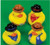 One Dozen (12) Cowboy Rubber Duck Party Favors