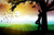 Silhouette of a Man  Tree  Birds  and  Sunrise - Vinyl Stained Glass Film  Static Cling Window Decal Silhouette of a Man  Tree  Birds  and  Sunrise - Vinyl Stained Glass Film  Static Cling Window Decal