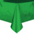 Foil Green Plastic Tablecloth, 108" x 54"
