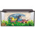 bybyhome Aquarium Background Decoration Anchor Rubber Duck Sink or Swim Easy to Apply and Remove L30 X H18 Inch