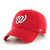 47 MLB Washington Nationals Brand Navy Basic Logo Clean Up Home Adjustable Hat