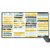 Mouse Pad Standard Mouse Pad Gaming Mouse Pad Office Mouse Pad Saffron Block Printing