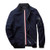 Mens Casual Lightweight Jacket Softshell Flight Bomber Jacket Varsity Coat Dark Blue